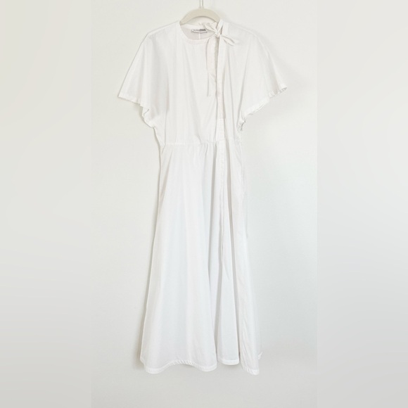 NEW Altuzarra Rhodea Poplin Midi Dress Size 38 French 6 US - Picture 6 of 8